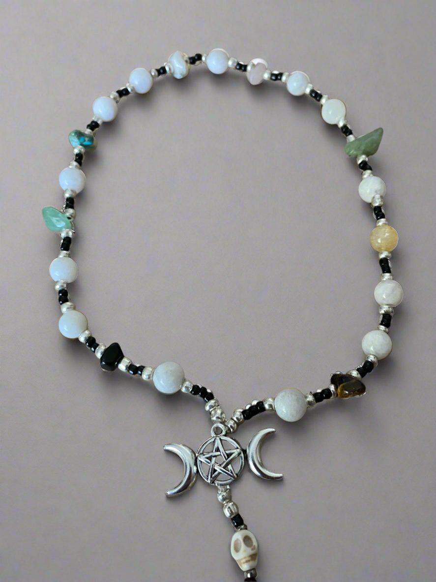 Lunar Cycle Witches Rosary – Sacred Sabbat Edition