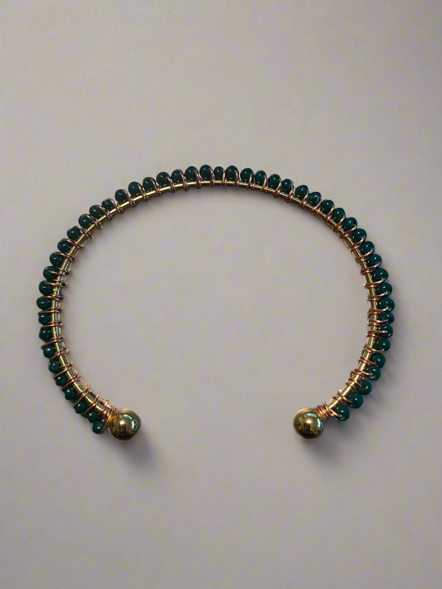 Wire Wrapped Stackable Bangle