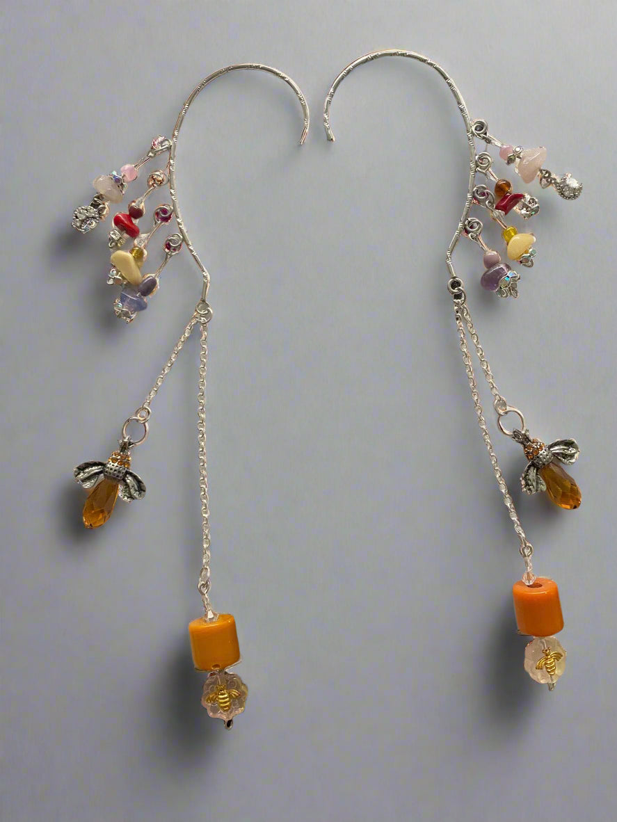 Bumble Bee Ear Cuffs