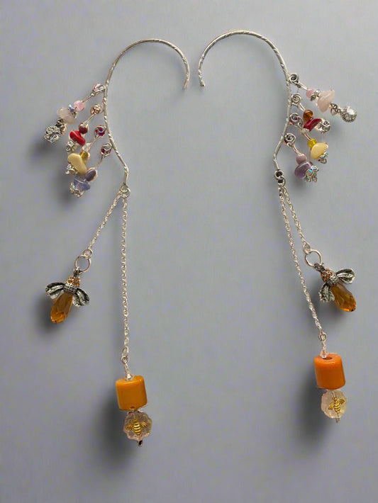 Bumble Bee Ear Cuffs